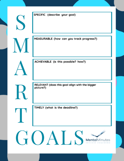 SMART Goals – Mental Minutes Success Coaching